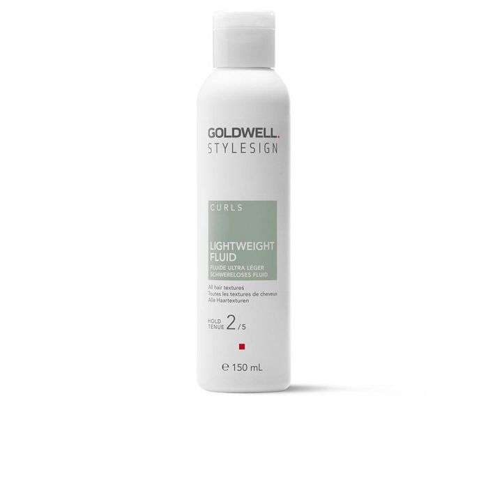 Goldwell STYLESIGN CURLS Lightweight Fluid para Peinado de Cabello Rizado. Definición y Reactivación de Ondas con Textura Flexible. 150 ml