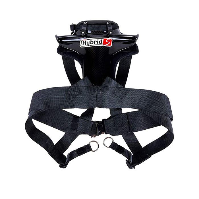 Simpson SIHYS.XLG.11.PA Sistema de Sujeción de Cabeza y Cuello Hans Hybrid S X-Large con Anclaje Estándar, Aprobado FIA, Fibra de Carbono Simpson SIHYS.XLG.11.PA Sistema de Sujeción de Cabeza y Cuello Hans Hybrid S X-Large con Anclaje Estándar, Aprobado FIA, Fibra de Carbono