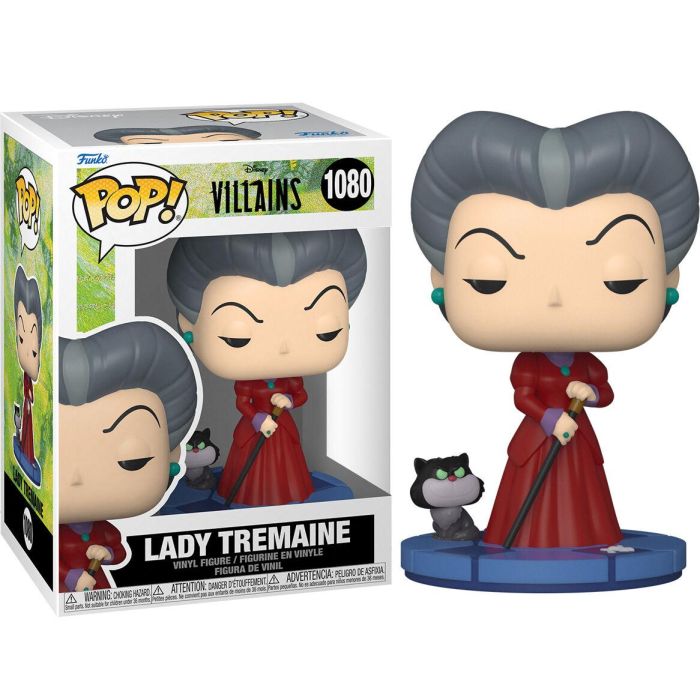 Funko Pop Disney Villanos Lady Tremaine - La Cenicienta - Figura de Vinilo 1