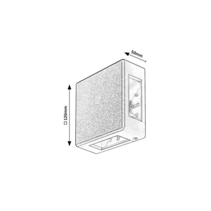 Aplique Exterior RABALUX "Lippa" LED 190Lm 6W 190Lm IP54 [RAB-7317] 3
