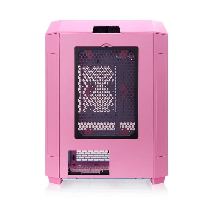 Thermaltake The Tower 600 Bubble Pink - Caja PC Midi Tower Gaming Rosa ATX/Micro ATX/Mini-ITX con Panel de Vidrio Templado 3