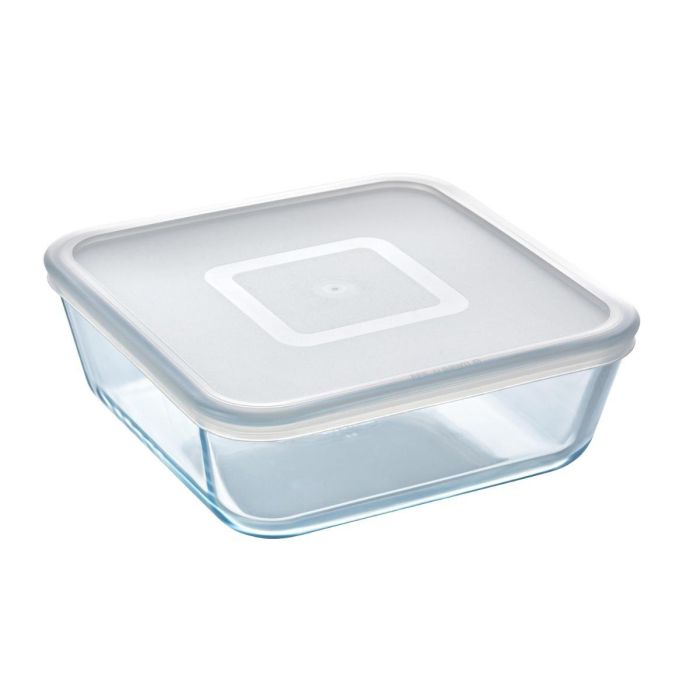 Recipiente Cuadrado Boro Cook & Freeze Pyrex 20x20x7 cm 2 L