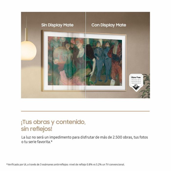 Smart TV Samsung TQ50LS03FAUXXC 50" 4K Ultra HD LED HDR QLED 7