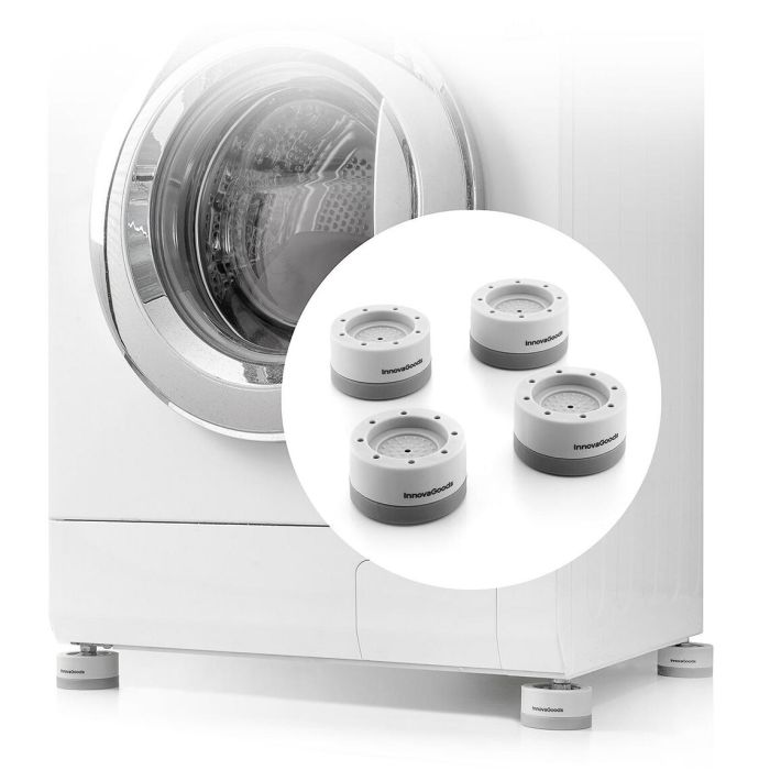 Set de Pies Antivibración Apilables Novib InnovaGoods 4 Unidades 2