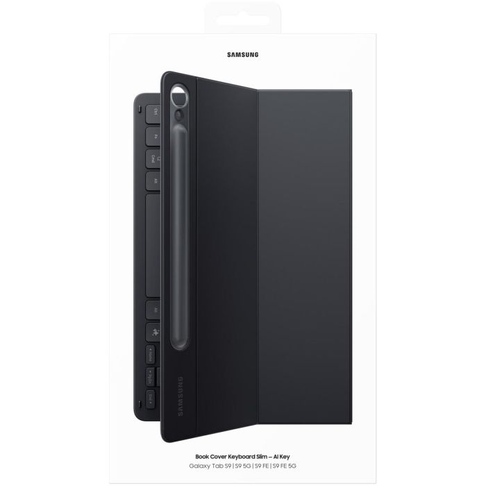 Samsung Book Cover Keyboard Tab S9/S9FE slim black 5 Samsung Book Cover Keyboard Tab S9/S9FE slim black 5