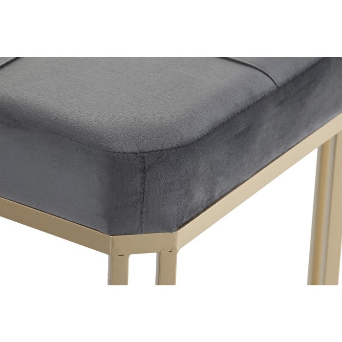Descalzadora Glam DKD Home Decor Gris 40 x 47 x 120 cm Set de 3 2 Descalzadora Glam DKD Home Decor Gris 40 x 47 x 120 cm Set de 3 2