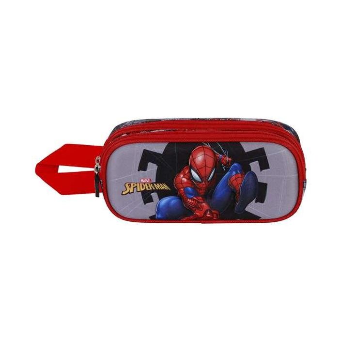 Karactermania Estuche Portatodo Doble 3D Spiderman Symbol Gris 22 x8 x9,5 cm 2 Karactermania Estuche Portatodo Doble 3D Spiderman Symbol Gris 22 x8 x9,5 cm 2