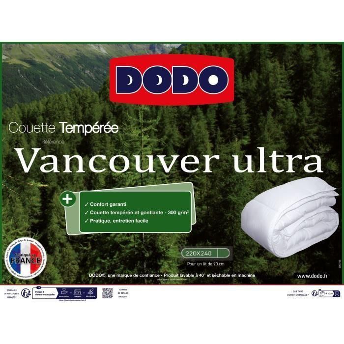 Edredón cálido DODO Vancouver - 220 x 240 cm - Blanco 3 Edredón cálido DODO Vancouver - 220 x 240 cm - Blanco 3