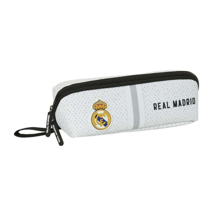 Portatodo Real Madrid C.F. Blanco Gris 20 x 8 x 8 cm 0 Portatodo Real Madrid C.F. Blanco Gris 20 x 8 x 8 cm 0