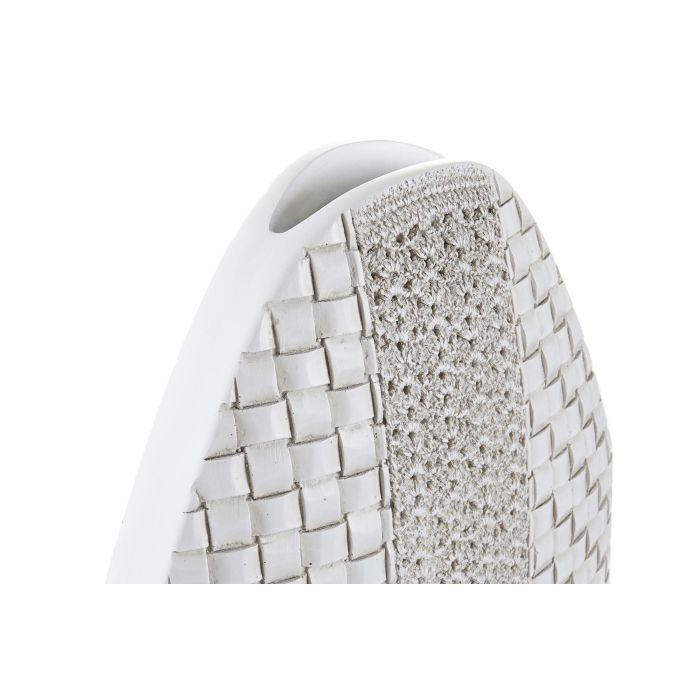 Jarron Moderno DKD Home Decor Blanco 10 x 51 x 25 cm 1 Jarron Moderno DKD Home Decor Blanco 10 x 51 x 25 cm 1