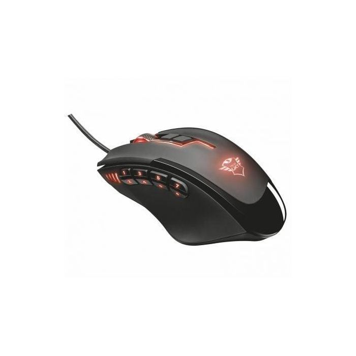 RATÓN TRUST GAMING GXT 164 SIKANDA MMO - 5000PPP - 12 BOTONES PROGRAMABLES - ILUMINACIÓN LED RGB - MEMORIA 4 PERFILES 0 RATÓN TRUST GAMING GXT 164 SIKANDA MMO - 5000PPP - 12 BOTONES PROGRAMABLES - ILUMINACIÓN LED RGB - MEMORIA 4 PERFILES 0