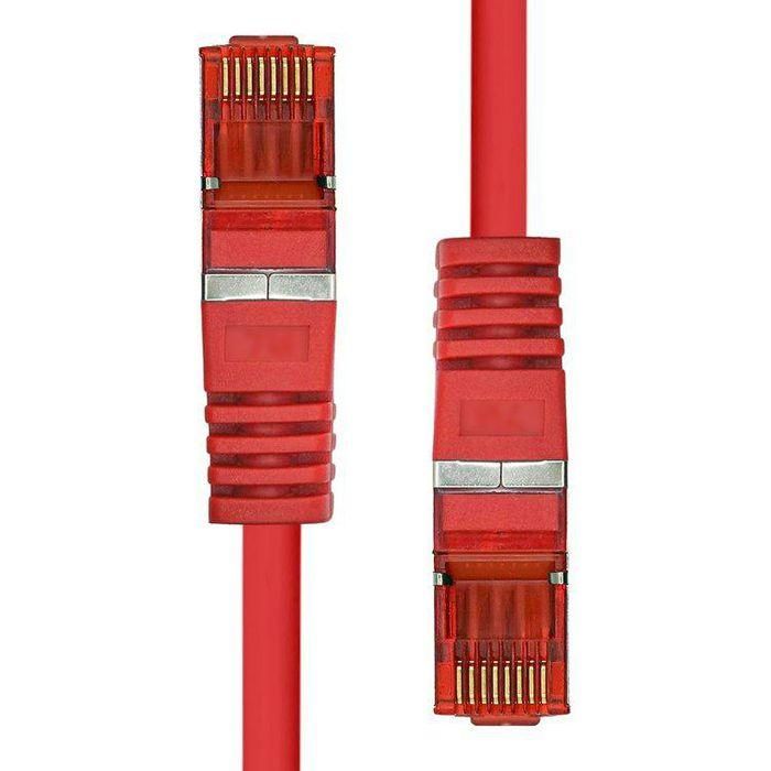ProXtend Cable Ethernet CAT6 F/UTP CU LSZH 7m, Cobre 99.9%, AWG 26, Apantallado EMI, Conector Oro 50µ, Soporte PoE+ 1