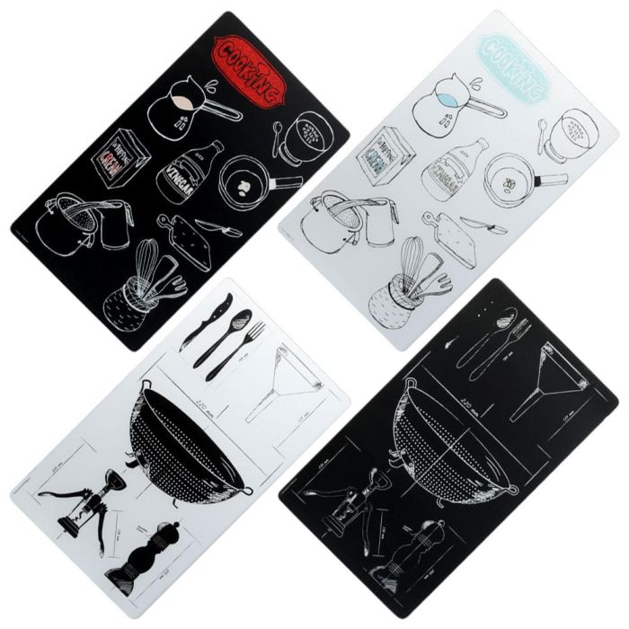 Cuisy Protector Vitrocerámica 52x30 cm para Cocina, Amplía Zona de Trabajo y Protege Superficies 2