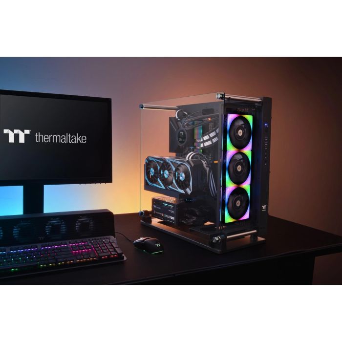 Thermaltake Core P3 TG Pro Midi Tower PC Negro - Chasis de PC con Soporte para Múltiples Ventiladores y Almacenamiento 3 Thermaltake Core P3 TG Pro Midi Tower PC Negro - Chasis de PC con Soporte para Múltiples Ventiladores y Almacenamiento 3