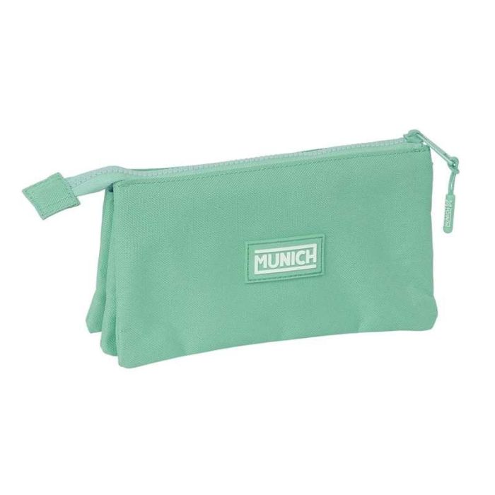 Safta Portatodo Triple Munich Básicos Turquesa 22x12x3 cm 1 Safta Portatodo Triple Munich Básicos Turquesa 22x12x3 cm 1