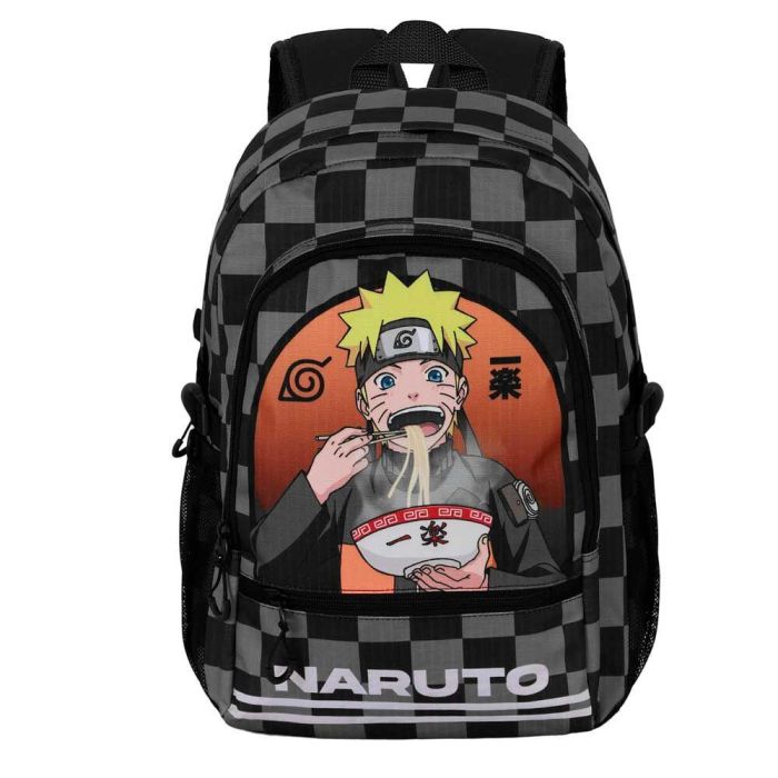 Naruto Mochila Fight FAN 2.2 Ichiraku Negro - Urbana Ligera, Ripstop, 24L, Acolchada, con Bolsillos 3 Naruto Mochila Fight FAN 2.2 Ichiraku Negro - Urbana Ligera, Ripstop, 24L, Acolchada, con Bolsillos 3