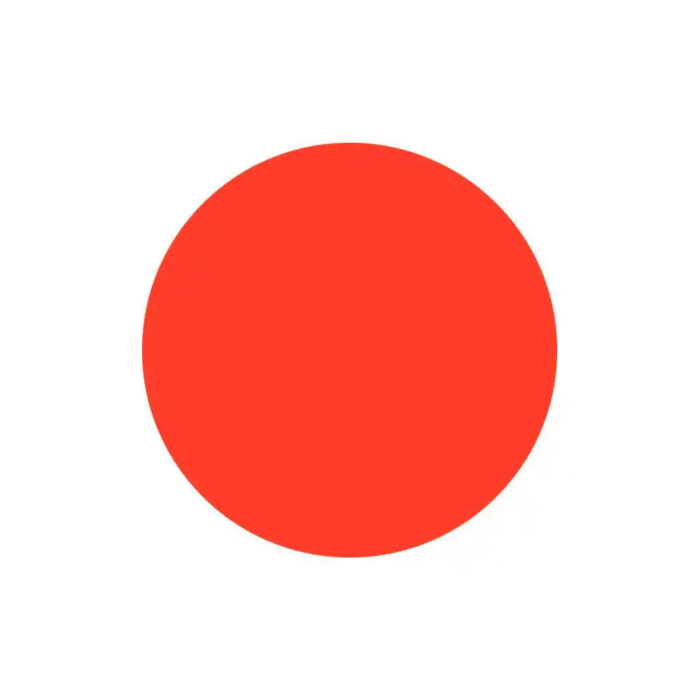 Liderpapel Gomets Circulares Autoadhesivos 15 mm Rojo Rollo de 2500 Unidades en Caja 7