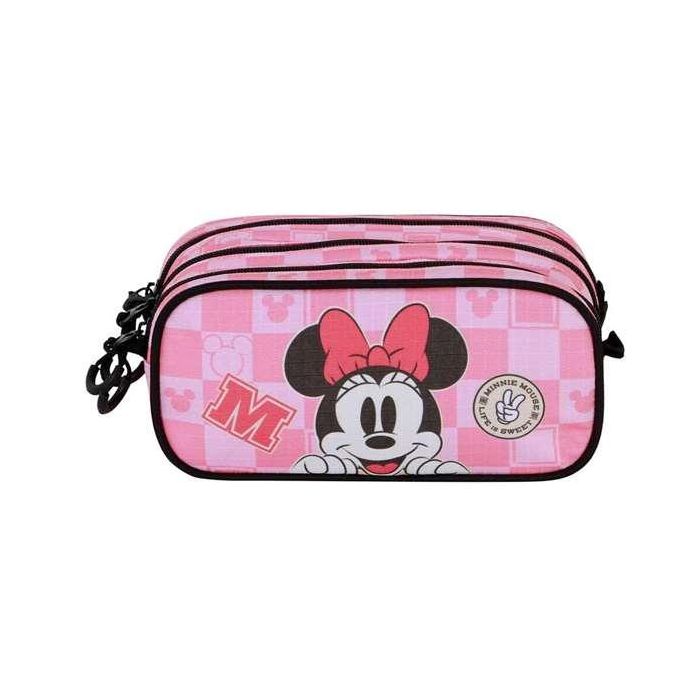 Karactermania Estuche Portatodo Trick Fan 2.2 Minnie Mouse Journey Rosa Ripstop 23 x10 x11 cm 3 Karactermania Estuche Portatodo Trick Fan 2.2 Minnie Mouse Journey Rosa Ripstop 23 x10 x11 cm 3