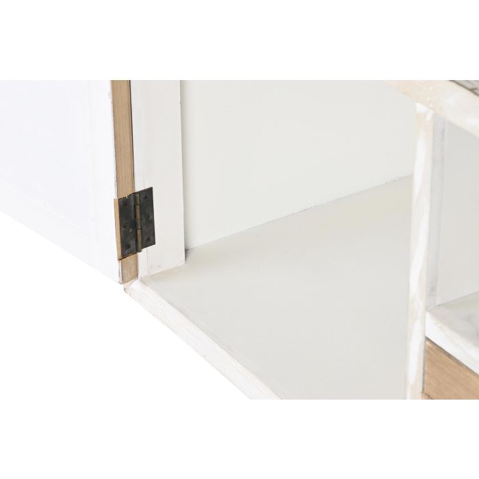 Mueble Tv Boho DKD Home Decor Natural Blanco 40 x 60 x 150 cm 8 Mueble Tv Boho DKD Home Decor Natural Blanco 40 x 60 x 150 cm 8
