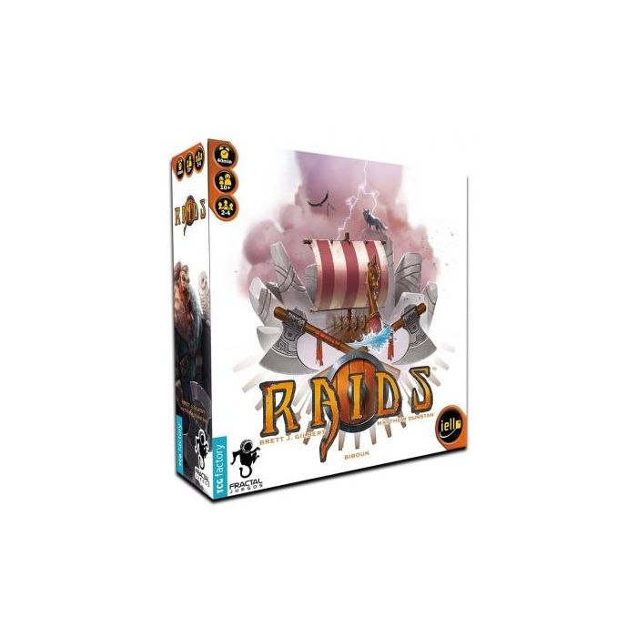 Juego de Mesa Raids Vikingos - Eurogame Familiar para 2 a 4 Jugadores, Edad 10+ 0 Juego de Mesa Raids Vikingos - Eurogame Familiar para 2 a 4 Jugadores, Edad 10+ 0