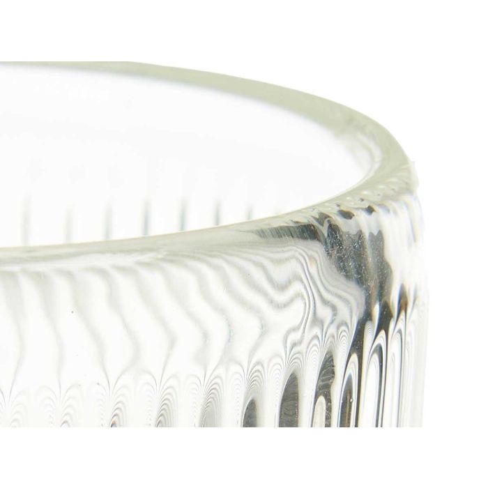 Portavela Circulo Raya Peq Transparente Giftdecor 7CM (12 Unidades) 3 Portavela Circulo Raya Peq Transparente Giftdecor 7CM (12 Unidades) 3