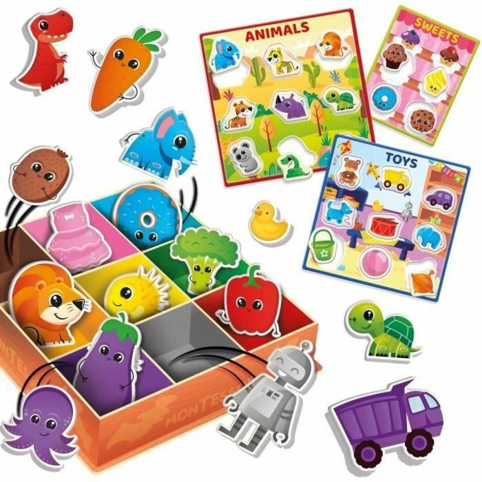 Box Colors - juegos de aprendizaje - basados en el método Montessori - LISCIANI 1