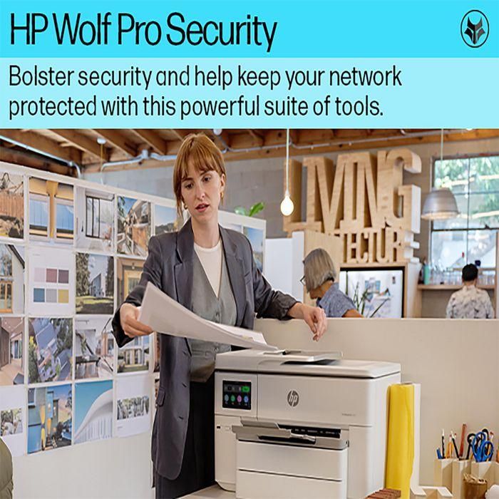 HP 9730e OfficeJet Pro Impresora Multifunción A3 Gran Formato Color Inkjet Profesional + Instant Ink + HP+ 4