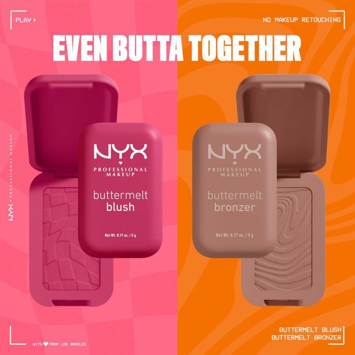 Set de Maquillaje NYX BUTTERMELT BRONZER 4 Set de Maquillaje NYX BUTTERMELT BRONZER 4