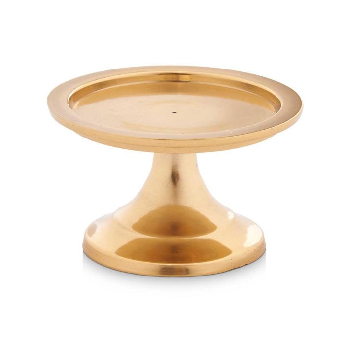 Candelabro Pequeño Dorado 6 cm - Giftdecor | Aluminio Oro (12 Unidades) 1 Candelabro Pequeño Dorado 6 cm - Giftdecor | Aluminio Oro (12 Unidades) 1