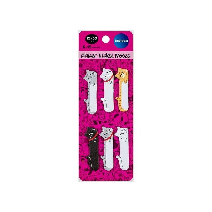 Banderitas Adhesivas Centrum Gatos Pack De 6