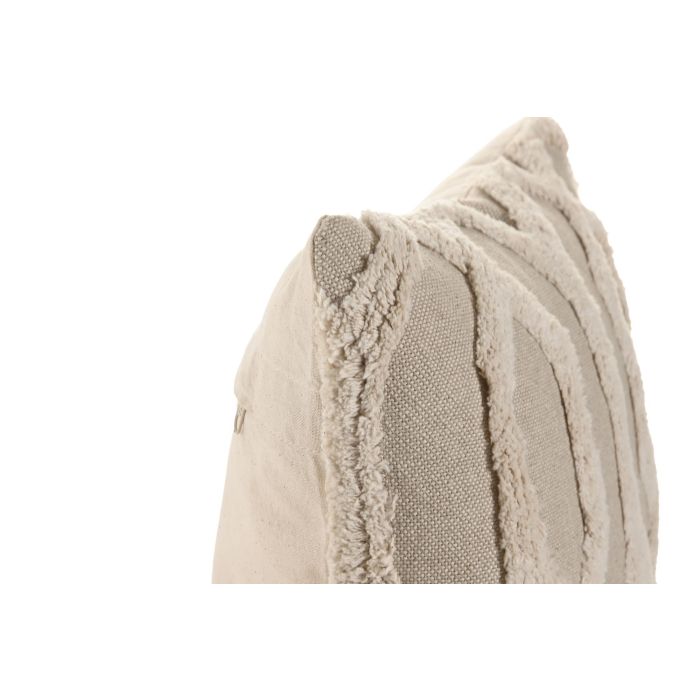 Cojin Boho DKD Home Decor Crudo 45 x 45 cm (2 Unidades) 1 Cojin Boho DKD Home Decor Crudo 45 x 45 cm (2 Unidades) 1