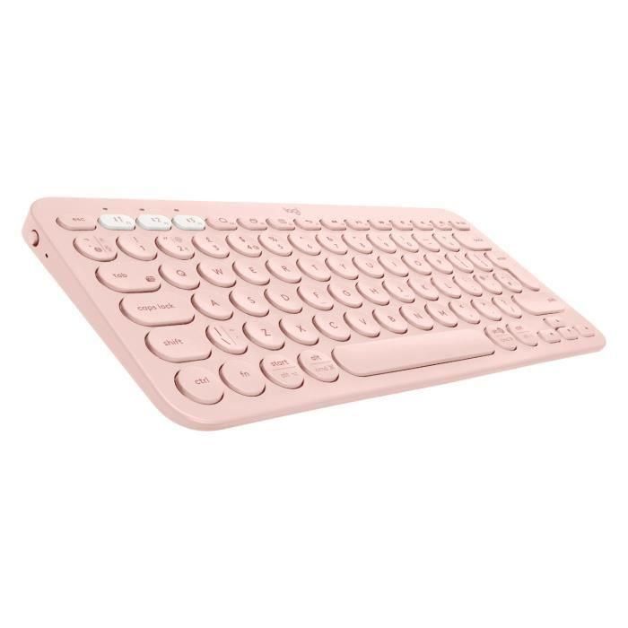 Teclado - Inalámbrico - LOGITECH - Multidispositivo K380 - BLUETOOTH - Diseño compacto - Rosa