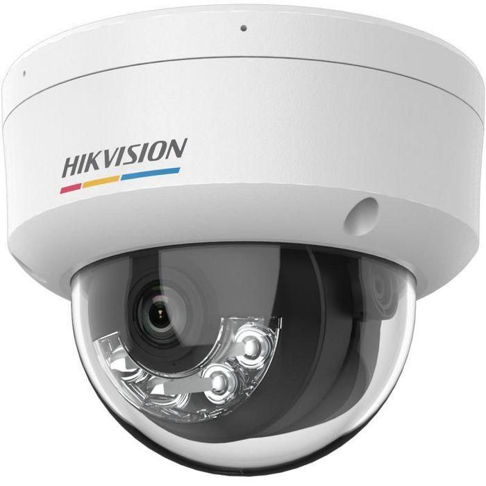 Hikvision Cámara IP minidomo 4M 2.8mm ColorVu Smart Hybrid Light WDR IK08 IP67. Luz híbrida IR/blanca 30m 1