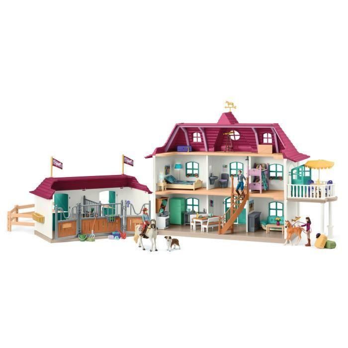 Caja grande del centro ecuestre Lakeside, SCHLEICH 42706, Horse Club, a partir de 4 años 1 Caja grande del centro ecuestre Lakeside, SCHLEICH 42706, Horse Club, a partir de 4 años 1