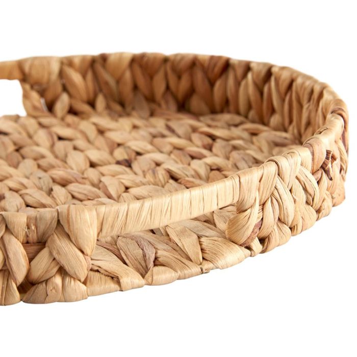 Day Bandeja diámetro 32 cm Jacinto de Agua Trenzado Con Asas Integradas 3