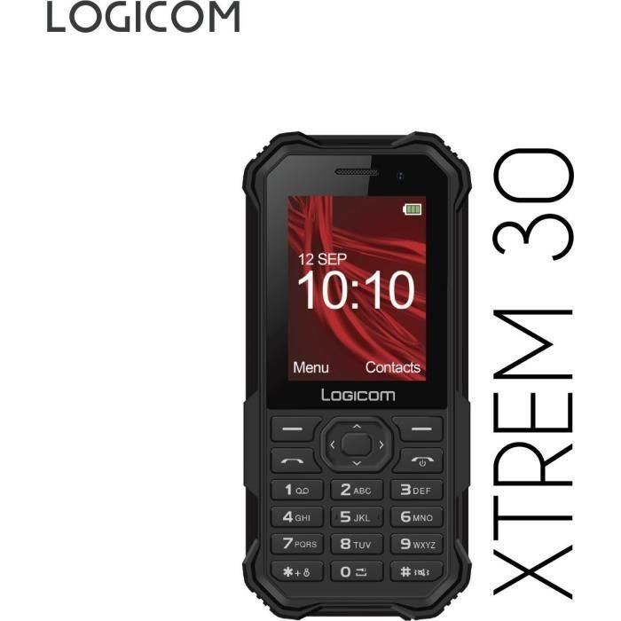 Logicom Xtrem 30 2.4 Doble Sim 32 MB Noir 3 Logicom Xtrem 30 2.4 Doble Sim 32 MB Noir 3