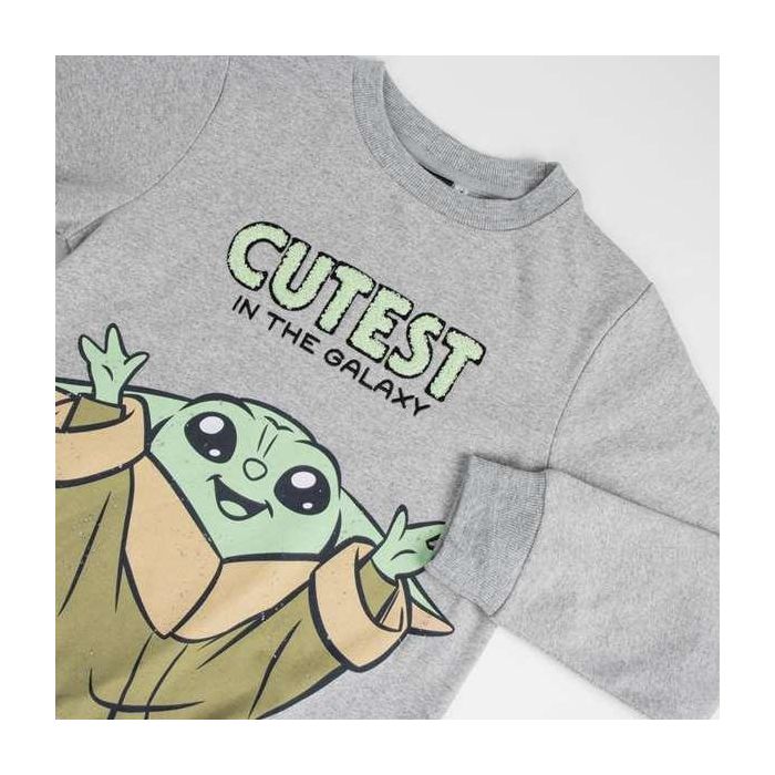 Sudadera cotton brushed the mandalorian grogu 8 años 2 Sudadera cotton brushed the mandalorian grogu 8 años 2