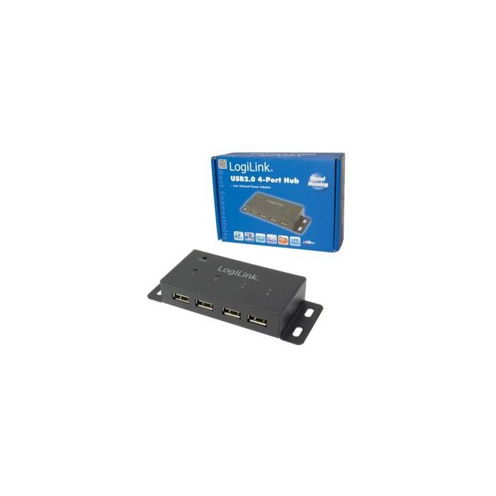 LogiLink UA0141A USB 2.0 HUB 4-Port 4xUSB 2.0 montierbar 2