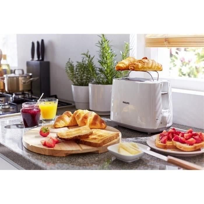 Philips Daily Collection HD2581/00 tostadora 8 2 rebanada(s) 830 W Blanco 2 Philips Daily Collection HD2581/00 tostadora 8 2 rebanada(s) 830 W Blanco 2