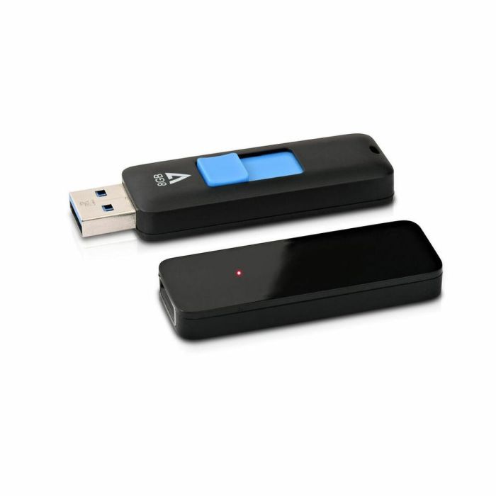Pendrive V7 DKT30CHV Azul 8 GB 2 Pendrive V7 DKT30CHV Azul 8 GB 2