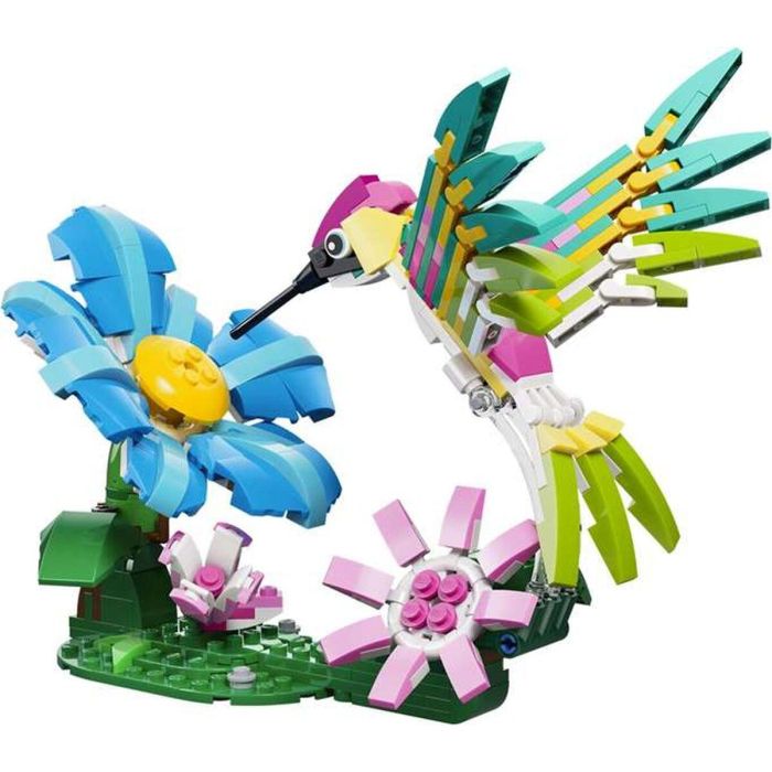 Lego Creator 3 en 1 Juego de Construcción Fauna Salvaje: Colibrí de Colores, Juguete para Niños y Niñas a Partir de 8 Meses (31144)