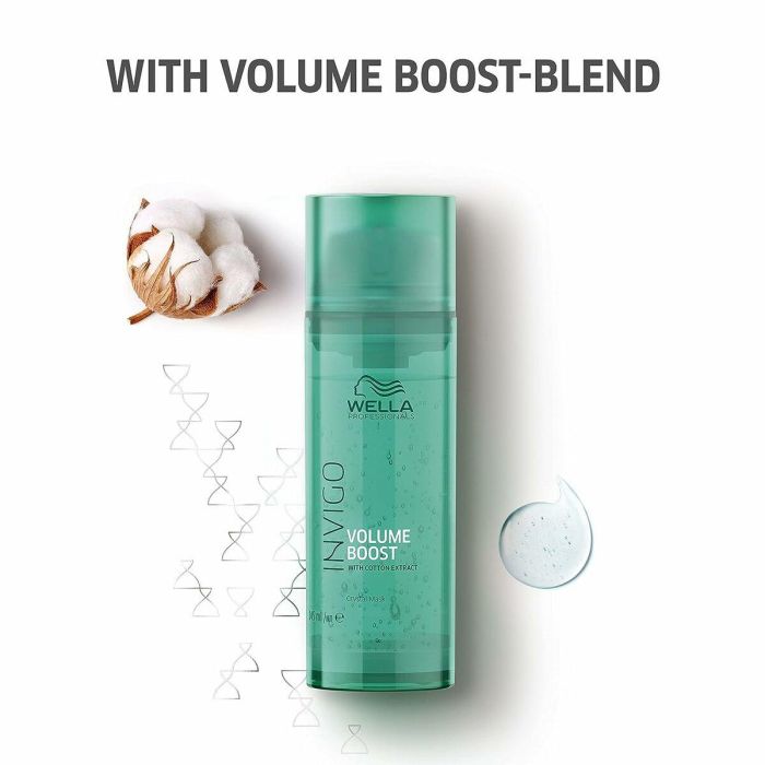 Wella Professionals INVIGO VOLUME BOOST Mascarilla Capilar Crystal para Cabello Fino sin Volumen, Aporta Cuerpo y Plenitud, 145 ml
