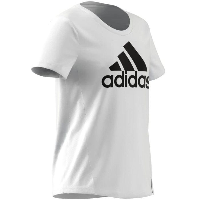 Camiseta de Manga Corta Infantil Adidas Blanco 15