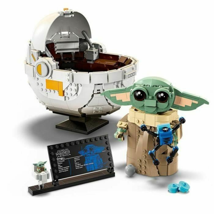 LEGO Star Wars: Juego de Construcción de Grogu con Aerocuna - Set para Montar, Edad Mínima Recomendada 10 Años 3 LEGO Star Wars: Juego de Construcción de Grogu con Aerocuna - Set para Montar, Edad Mínima Recomendada 10 Años 3