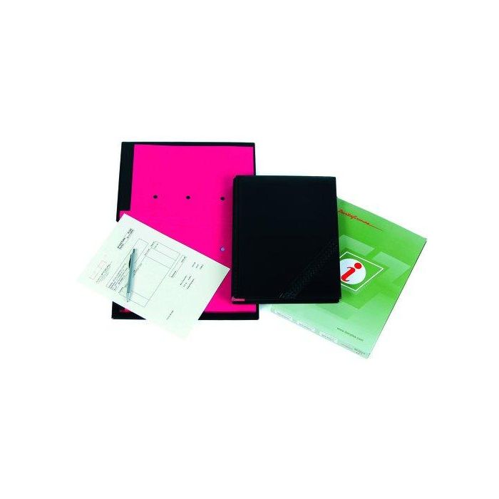 Portafirmas Iberplas Pvc 20 Departamentos Negro
