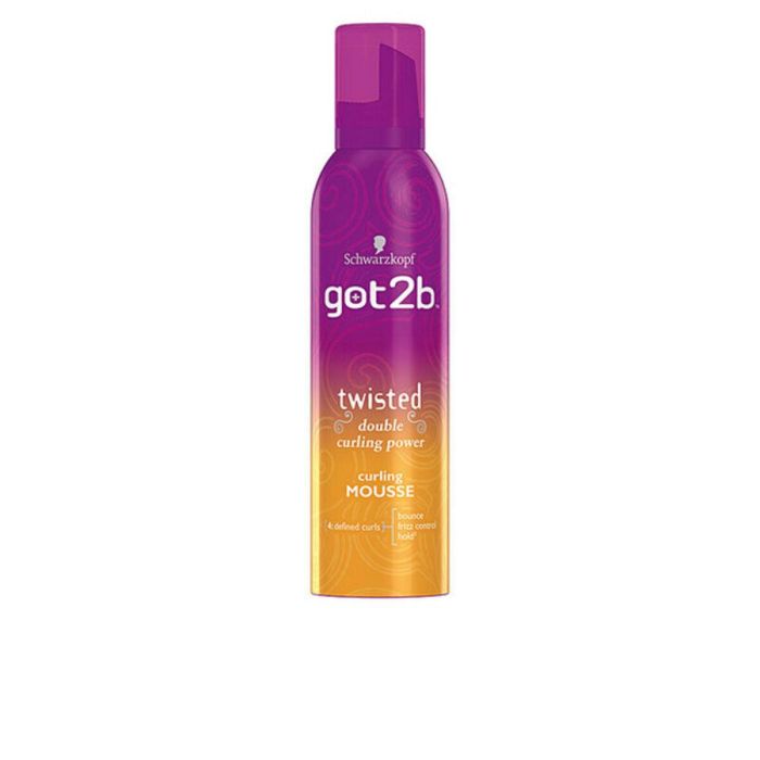 Schwarzkopf Mass Market Got2B Twisted Double Curling Power Mousse