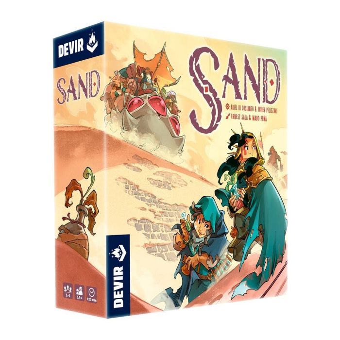 Devir Sand Juego de Mesa Pick-up and Deliver para 1-4 Jugadores, 120 Minutos, +14 Años 0 Devir Sand Juego de Mesa Pick-up and Deliver para 1-4 Jugadores, 120 Minutos, +14 Años 0