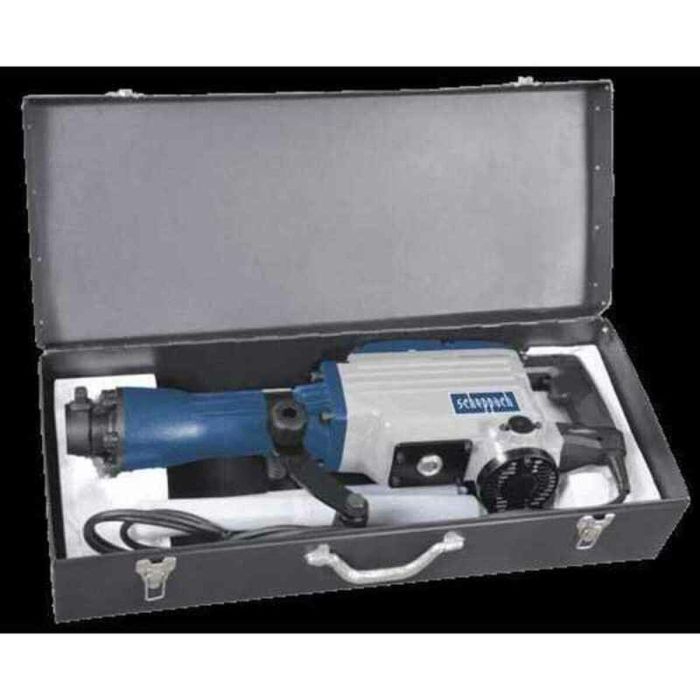 SCHEPPACH 1600W 50 joules martillo neumático con caja de metal y juego de 2 cinceles AB1600 1 SCHEPPACH 1600W 50 joules martillo neumático con caja de metal y juego de 2 cinceles AB1600 1