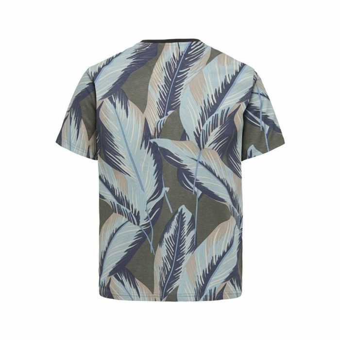 Camiseta de Manga Corta Hombre Only & Sons Onskobe Reg Banana Leaf Oliva L 2