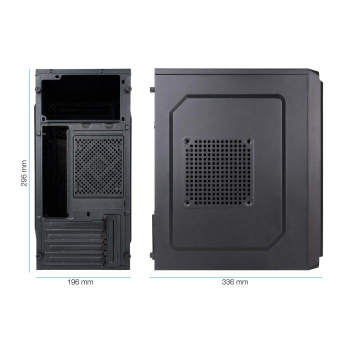 TOOQ CAJA MINITORRE MATX TQC-4702U3C-B 1xUSB3.0 2